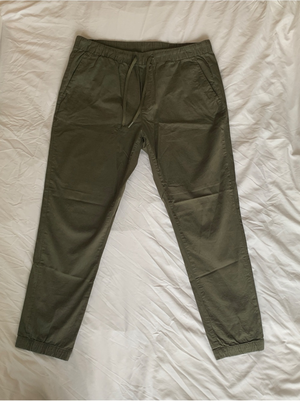 Calvin Klein Olive Green Slim Fit Joggers